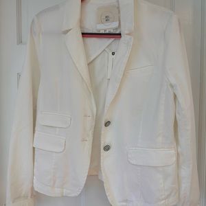Anthropologie White  Jacket